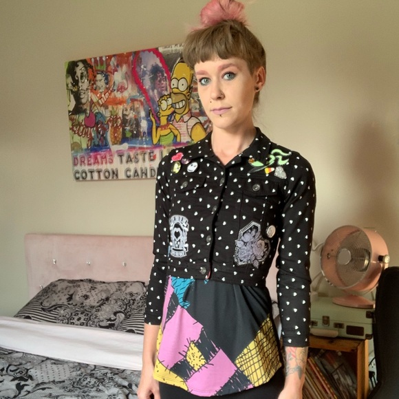 DIY “Nightmare Before Christmas” Punk Jacket - Picture 7 of 11